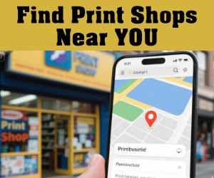 Find Print Shops Near Me